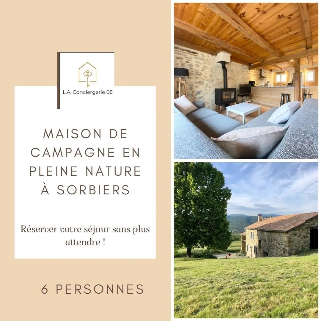 La Conciergerie 05 - Maison De Campagne - Pleine Nature - Sorbiers - 6Pers